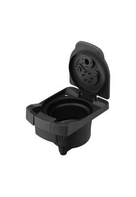 Кавоварка Ardesto YCM-CNDE, White/Black, 1400W, капсульна, 0.8л, капсули Nespresso, Nescafe Dolce Gusto, мелена кава, сенсорне керування