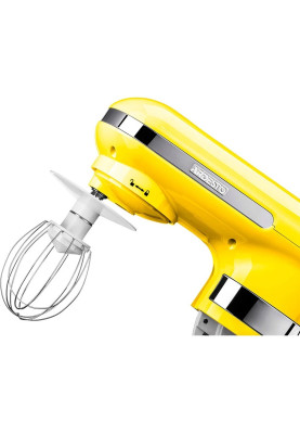 Планетарний міксер Ardesto KSTM-8044, Yellow, 800W, 6 швидкостей, чаша 4 л, вінчик, А-подібна насадка, насадка для змішування