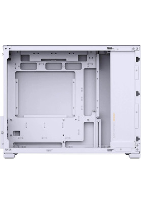 Корпус Jonsbo D32 STD, White, без БЖ (SFX), Mini Tower, для Micro ATX / Mini ITX, 1xType-C / 1xUSB 3.2, макс. CPU - 164 мм / VGA - 365 мм, бічна панель із загартованого скла