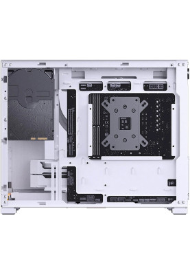 Корпус Jonsbo D32 STD, White, без БЖ (SFX), Mini Tower, для Micro ATX / Mini ITX, 1xType-C / 1xUSB 3.2, макс. CPU - 164 мм / VGA - 365 мм, бічна панель із загартованого скла