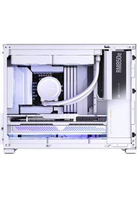 Корпус Jonsbo D32 STD, White, без БЖ (SFX), Mini Tower, для Micro ATX / Mini ITX, 1xType-C / 1xUSB 3.2, макс. CPU - 164 мм / VGA - 365 мм, бічна панель із загартованого скла