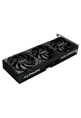 Відеокарта GeForce RTX 5070, Palit, Infinity 3, 12Gb GDDR7, 192-bit, HDMI/3xDP, 2512/28000 MHz, 16-pin (NE75070019K9-GB2050S)