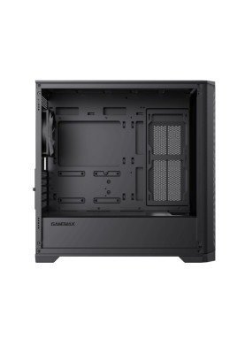 Корпус GameMax Defender MB, Black, без БЖ, Mid Tower, для MicroATX / Mini-ITX, 1xUSB 3.0 / 2xUSB 2.0, макс. CPU - 165 мм / VGA - 410 мм, 4x120 мм ARGB, бічна панель із загартованого скла