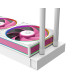 Система рідинного охолодження ID-Cooling FX240 INF PINK, White+Pink Fans, Intel: 1851/1700/1200/2066/2011/1366/115x, AMD: AM4/AM5, 500～2000±10%RPM, 27.2dB(A) Max, ARGB, до 300 Вт