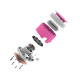 Система рідинного охолодження ID-Cooling FX240 INF PINK, White+Pink Fans, Intel: 1851/1700/1200/2066/2011/1366/115x, AMD: AM4/AM5, 500～2000±10%RPM, 27.2dB(A) Max, ARGB, до 300 Вт