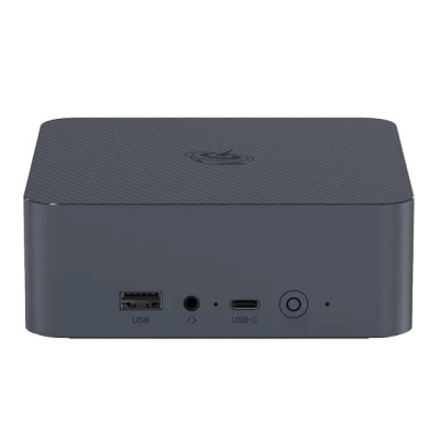 Неттоп Beelink EQR6, Grey, Ryzen 9 6900HX (8x3.3-4.9 GHz), 24Gb DDR5 4800 MHz SO-DIMM (2/2), 500Gb SSD NVMe Gen4, 1xM.2 2280, Radeon 680M, WiFi 6, Bluetooth 5.2, 2xGLan, 3xUSB 3.2, Type-C, 2xHDMI, Windows 11 Pro (9Y.EU3740838PA0)