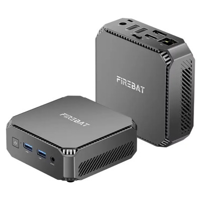 Неттоп Firebat T2, Black, N150 (4x3.6 GHz, 6 Вт), 8Gb DDR4, 256Gb SSD, Graphics, WiFi 5, Bluetooth 4.2, GLan, 2xUSB 3.0 / 2xUSB 2.0 / 2xHDMI, Windows 11 Pro