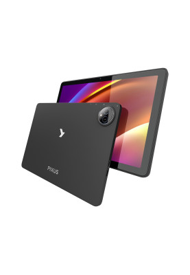 Планшет Pixus Loga, Grey, 10.1" (1280x800, IPS, 60 Гц), Allwinner A523 (8 ядер), Mali-G57 MP1, 4Gb, 128Gb, microSD (до 256Gb), WiFi 6, Bluetooth 5.0, GPS, 5Mp + 2Mp, 6000 mAh, Android 14