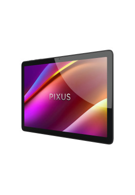 Планшет Pixus Loga, Grey, 10.1" (1280x800, IPS, 60 Гц), Allwinner A523 (8 ядер), Mali-G57 MP1, 4Gb, 128Gb, microSD (до 256Gb), WiFi 6, Bluetooth 5.0, GPS, 5Mp + 2Mp, 6000 mAh, Android 14