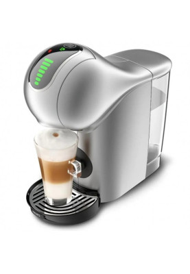 Кавоварка Krups Dolce Gusto Genio S Touch KP440E10, 1500W, капсульна, 15бар, об'єм резервуара 0.8л, керування сенсорне, дисплей, 	зйомний резервуар для води, світловий індикатор обсягу, система "Play&select"