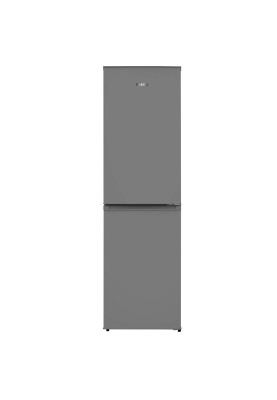 Холодильник Edler ED-378DS, Grey, двокамерний, з нижньою мор. камерою, загальний об'єм 260L, корисний об'єм 166L/94L, електронне керування, механічний контроль температури, A+, 178x55x58см