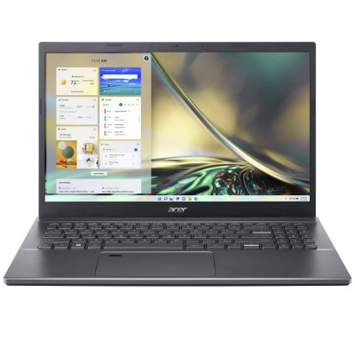 Ноутбук 15" Acer Aspire 5 A515-57-59NG Steel Gray 15.6" (1920x1080, IPS, 60Hz), Intel Core i5-12450H (8x3.3-4.4GHz), RAM 32GB DDR4, SSD 512GB, Intel UHD, LAN, Wi-Fi 6, BT 5.2, 1xType-C/2xUSB3.0, HDMI, 48Wh, DOS (NX.KN4EU.006)