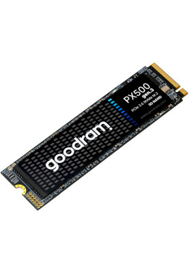 Твердотільний накопичувач SSD 256Gb, Goodram PX500 (Gen.3), PCI-E 3.0 x4, M.2 2280, 3D TLC, 3200/1300 МБ/с (SSDPR-PX500-256-80-G3)