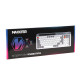 Клавіатура бездротова Maxxter KBW-02G-UA, White/Grey, USB 2.4GHz