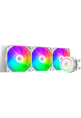 Система рідинного охолодження ID-Cooling FX360 ARGB White, Intel: 1851/1700/1200/2066/2011/1366/115x/1200, AMD: AM4/AM5, до 350 Вт