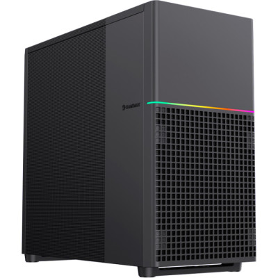 Корпус GameMax P31, Black, без БЖ, Mid Tower, ATX / Micro ATX / Mini-ITX, 1xType-C / 2xUSB 3.0, макс. CPU - 168 мм / VGA - 355 мм, 2x120 мм, хаб Fan / ARGB x8