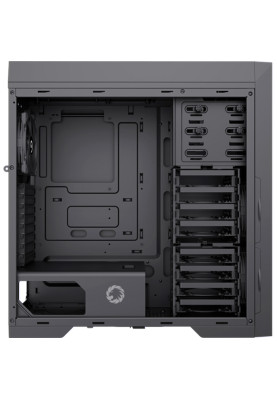 Корпус GameMax Titan Silent 2, Black, без БЖ, Full Tower, E-ATX / ATX / Micro ATX / Mini-ITX, 1xType-C / 2xUSB 3.0 / 2xUSB 2.0, макс. CPU - 170 мм / VGA - 420 мм, 3x120 мм, хаб Fan x6