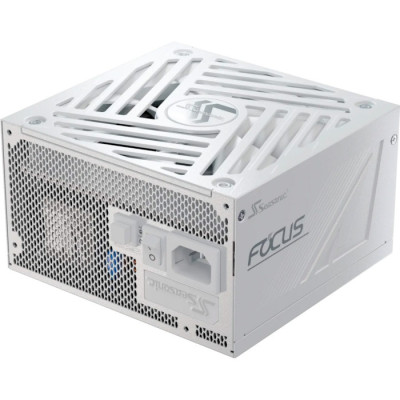 Блок живлення 850 Вт, Seasonic Focus GX ATX 3.1, White, модульний, 80+ Gold, Active PFC, 13.5 см FDB, 3xMolex / 8xSATA / 1x16-pin / 3x6+2-pin / 2x4+4-pin / 20+4-pin, захист OPP/OVP/UVP/OCP/OTP/SCP (FOCUS-GX-850-ATX31-WHITE)