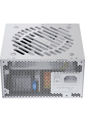 Блок живлення 850 Вт, Seasonic Core GX ATX 3.1, White, модульний, 80+ Gold, Active PFC, 12 см HDB, 3xMolex / 6xSATA / 1x16-pin / 3x6+2-pin / 2x4+4-pin / 20+4-pin, защита OCP/OPP/OTP/OVP/SCP/UVP (CORE GX-850-ATX3 WHITE)