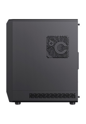 Корпус GameMax Forge COC, Black, без БП, Midi Tower, Micro ATX / Mini ITX, Type-C / USB 3.0 / USB 2.0, макс. CPU - 155 мм / VGA - 330 мм, 4x120 мм ARGB, 1xCOC Turbo Fan, бічна панель із загартованого скла