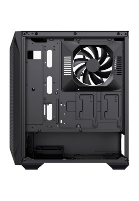 Корпус GameMax Brufen COC, Black, Midi Tower, без БП, для E-ATX / ATX / Micro ATX / Mini ITX, 1xUSB-С, 2xUSB 3.0, 4x120 мм ARGB Fan, 1xCOC Turbo Fan, бічна панель із загартованого скла