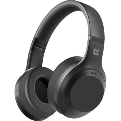 Навушники бездротові Defender FreeMotion B695, Bluetooth, Mini jack 3.5 мм, USB-C, мікрофон, 32 Ом, 115 дБ, година роботи до 50 годин, радіус дії до 10 м (63695)