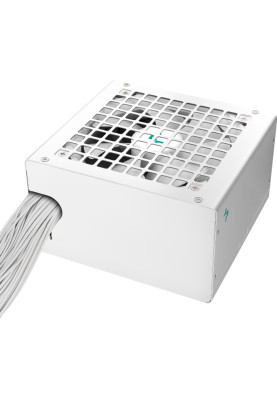 Блок живлення 750 Вт, Deepcool PL750D, White, 80+ Bronze, Active PFC, 12 см HYB, 2xMolex / 6xSATA / 1x16-pin / 3x6+2-pin / 2x4+4-pin / 1x20+4-pin, захист OPP/OVP/SCP/OTP/OCP/UVP/SIP/NLO, ATX12V V3.0 (R-PL750D-FC0W-EU-V2)