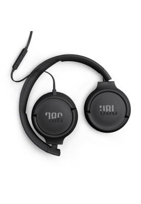 Навушники JBL Tune 520C, Black, USB-C, мікрофон, однокнопковий пульт керування, технологія "Pure Bass", складний дизайн, підтримка Siri та Google Now (JBLT520CBLK)