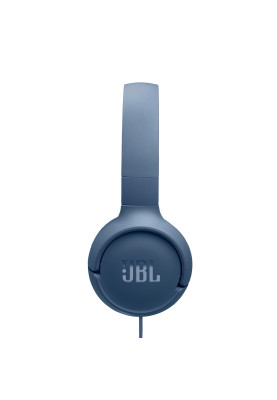 Навушники JBL Tune 520C, Blue, USB-C, мікрофон, однокнопковий пульт керування, технологія "Pure Bass", складний дизайн, підтримка Siri та Google Now (JBLT520CBLU)