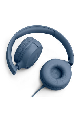 Навушники JBL Tune 520C, Blue, USB-C, мікрофон, однокнопковий пульт керування, технологія "Pure Bass", складний дизайн, підтримка Siri та Google Now (JBLT520CBLU)
