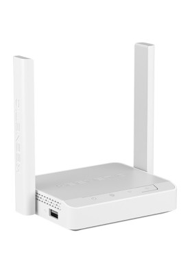 Роутер Keenetic Carrier (KN-1721), White, Wi-Fi 802.11n/b/g/ac, до 1200 Mb/s, 2.4GHz/5GHz, 2x10/100 Mb/s, 2 зовнішні антени, USB 3G, USB 4G