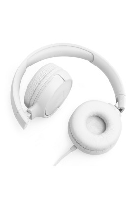 Навушники JBL Tune 520C, White, USB-C, мікрофон, однокнопковий пульт керування, технологія "Pure Bass", складний дизайн, підтримка Siri та Google Now (JBLT520CWHT)
