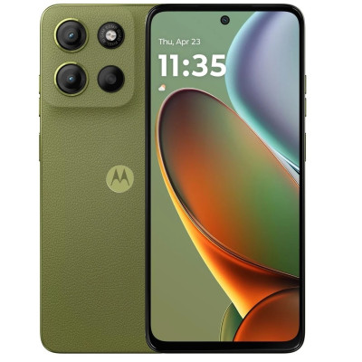 Смартфон Motorola G15 Power, Iguana Green, 6.72" (2400х1080, IPS, 60 Гц), MediaTek Helio G81 (8 ядер), Mali-G52 MC2, 8GB, 256GB, MicroSD, NFC, WiFi, Bluetooth 5.4, 50Mp/5Mp + 8Mp, 6000 mAh, Android 15 (PB6G0007UA)
