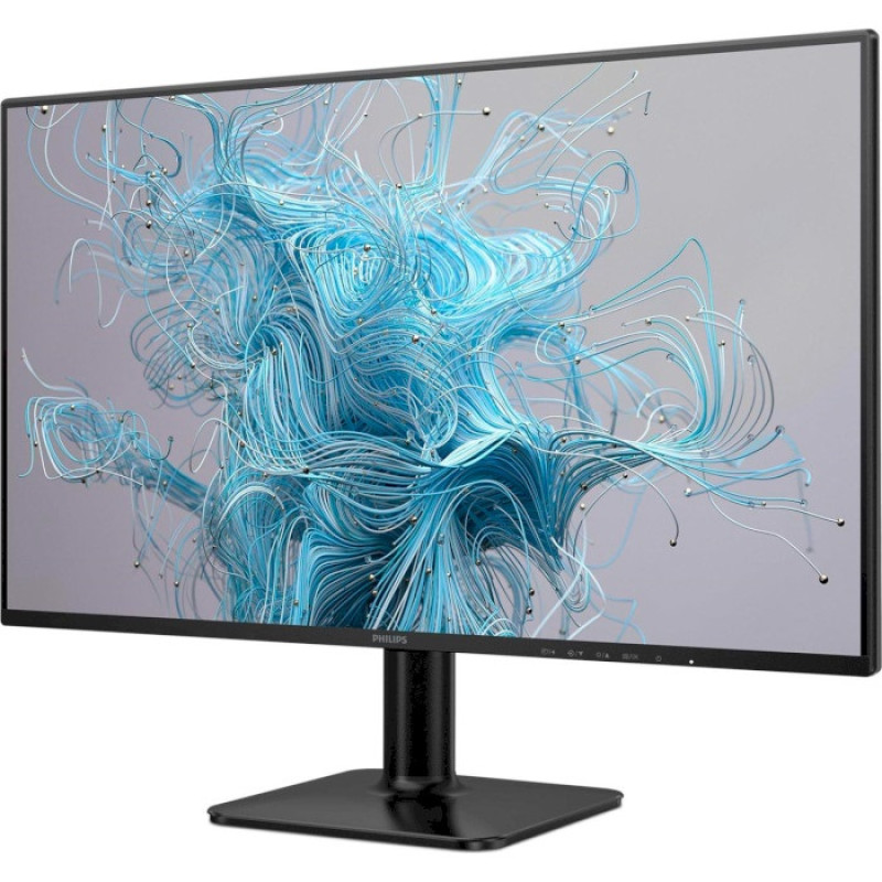 Монітор 23.8" Philips 24E2N1110/00 Black, WLED, IPS, 1920x1080 (16:9), 4 мс, 120 Гц, 300 кд/м², 1500:1, 178°/178°, VGA/HDMI, Vesa 100x100, Adaptive Sync