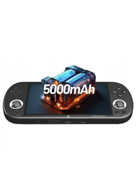 Портативна ігрова приставка Trimui Smart Pro TG5040, Black, 4.96" (1280x720, IPS), 12 емуляторів (від NES до PS1), Allwinner A133P, 1Gb LPDDR4, WiFi, Bluetooth, microSD (64Gb картка в комплекті), 5000 mAh