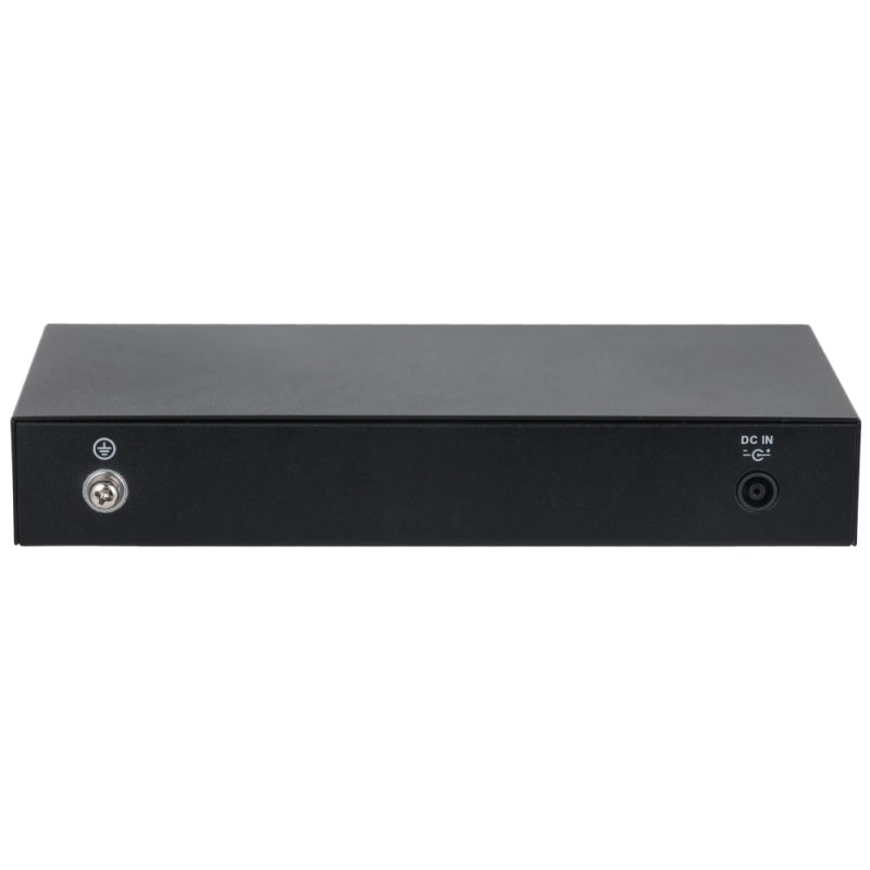 PoE комутатор Dahua DH-CS4010-8ET-60, 8х10/100/1000 PoE, 2х1000 RJ45 (Uplink), Black