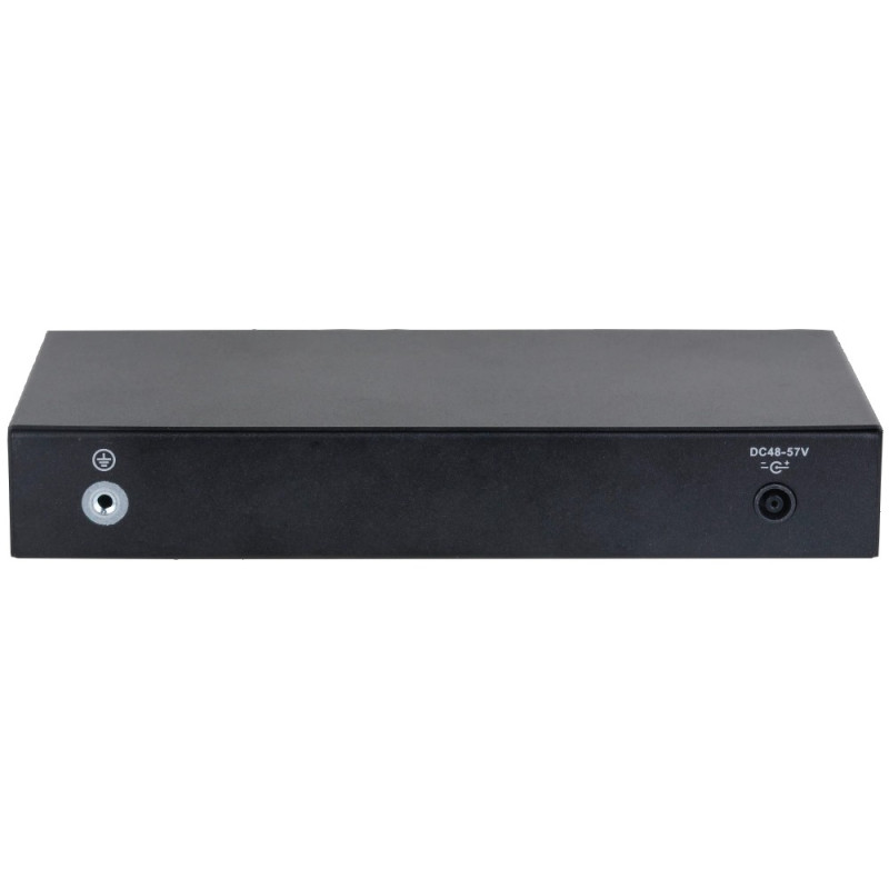 PoE комутатор Dahua DH-CS4010-8ET-110, 8х10/100 PoE, 2х1000 RJ45 (Uplink), Black