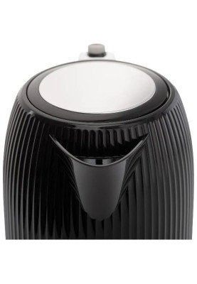Електрочайник Gorenje K17DPB, Black, 2200W, 1.7 л, відключення під час закипання, захист від перегріву, індикатор рівня води, пластик