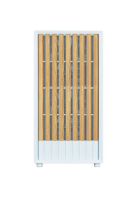 Корпус Zalman P10 Namu, White, Mini Tower, без БЖ, для Micro ATX / Mini ITX, 1xType-C / 1xUSB 3.0, макс. CPU - 173 мм / VGA - 340 мм, 3x120 мм, бічна панель із загартованого скла