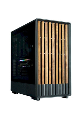 Корпус Zalman P10 Namu, Black, Mini Tower, без БЖ, для Micro ATX / Mini ITX, 1xType-C / 1xUSB 3.0, макс. CPU - 173 мм / VGA - 340 мм, 3x120 мм, бічна панель із загартованого скла