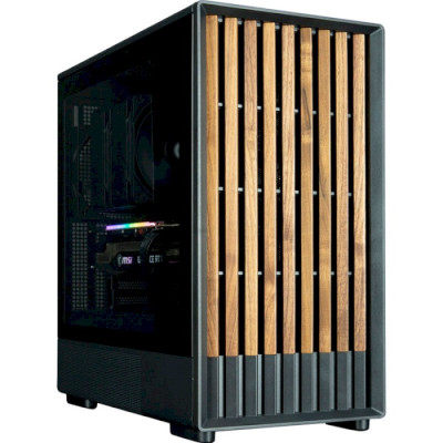 Корпус Zalman P10 Namu, Black, Mini Tower, без БЖ, для Micro ATX / Mini ITX, 1xType-C / 1xUSB 3.0, макс. CPU - 173 мм / VGA - 340 мм, 3x120 мм, бічна панель із загартованого скла