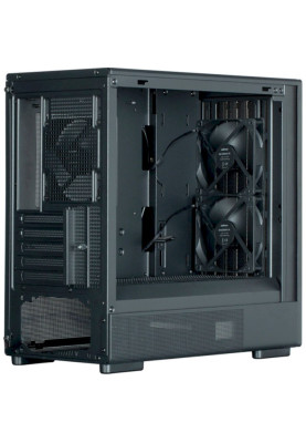 Корпус Zalman P10 Namu, Black, Mini Tower, без БЖ, для Micro ATX / Mini ITX, 1xType-C / 1xUSB 3.0, макс. CPU - 173 мм / VGA - 340 мм, 3x120 мм, бічна панель із загартованого скла