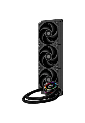 Система рідинного охолодження ID-Cooling Space LCD SL360 Pro SE, 3х120мм AS-120-K fans, 4pin PWM, Intel LGA 1851/1700/1200/115x, AMD AM5/AM4, до 350Вт TDP, 27.2dB(A) Max, LCD-дисплей 2,1"