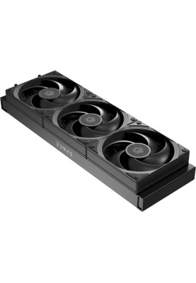 Система рідинного охолодження ID-Cooling Space LCD SL360 Pro SE, 3х120мм AS-120-K fans, 4pin PWM, Intel LGA 1851/1700/1200/115x, AMD AM5/AM4, до 350Вт TDP, 27.2dB(A) Max, LCD-дисплей 2,1"