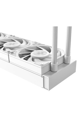 Система рідинного охолодження ID-Cooling DX360 MAX, White, Intel: 1851/1700/1200/115x, AMD: AM4/AM5, до 350 Вт, 3x120 DF-125-W (Zero rpm ready) 0-2150 об/хв, 32.5dB(A) Max, 38 мм товщина радіатора