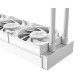 Система рідинного охолодження ID-Cooling DX360 MAX, White, Intel: 1851/1700/1200/115x, AMD: AM4/AM5, до 350 Вт, 3x120 DF-125-W (Zero rpm ready) 0-2150 об/хв, 32.5dB(A) Max, 38 мм товщина радіатора