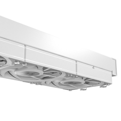 Система рідинного охолодження ID-Cooling DX360 MAX, White, Intel: 1851/1700/1200/115x, AMD: AM4/AM5, до 350 Вт, 3x120 DF-125-W (Zero rpm ready) 0-2150 об/хв, 32.5dB(A) Max, 38 мм товщина радіатора