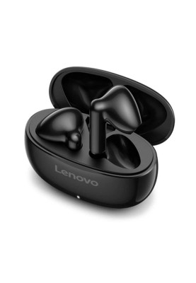 Навушники бездротові Lenovo E310, Black, Bluetooth 5.3, мікрофон (ENC), динаміки 13 мм, зарядний кейс, 32 Ом, 114 дБ (GXD1Q65146)