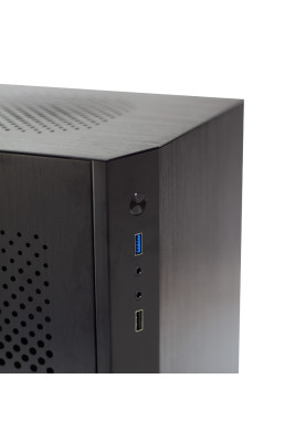 Комп'ютер GTL Office Compact 124AB (Intel Core i5-12400 / B760 / 16G DDR5 / SSD 512 GB / mATX / 500W / WiFi+BT / no OS) (GTLCCO1246P5CU5W_76B) WiFi, Alu, Black