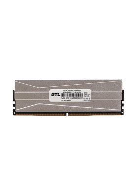 Пам'ять 16Gb DDR5, 6000 MHz, GTL Green Light, Silver, 46-46-46, 1.25V, з радіатором, XMP (GTL16GLD560BK)
